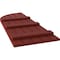 Ekena Millwork Americraft 5-Board (3 Batten) Wood Joined Board-n-Batten Shutters w/ Arch Top, ARW401BQ518X77MRH, PR ARW401BQ518X77MRH - alternate 2